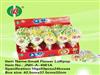 small flower lollipop