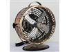 WBM Decoractive Metal Round Fan Bronze