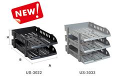 Folding Style File Tray(PS Material)