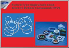 Fumed type high grade solid silicone rubber compound (HTV)