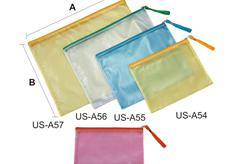 Gridding Zipper Bag(PVC Material)