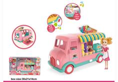 ICE CREAM TRUCK PLAY SET WITH DOLL