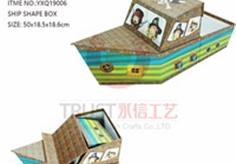 Ship shape paper box