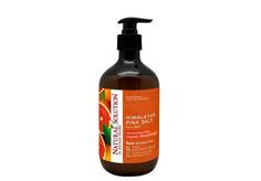 Natural Solution Himalayan Pink Salt Liquid Hand Soap,Blood Orange - 14 oz